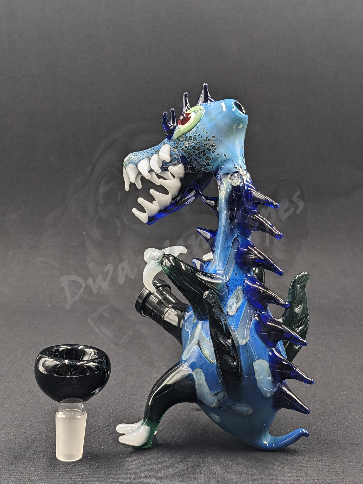 6.5" Glass Water Pipe Bong Monster Collection 46