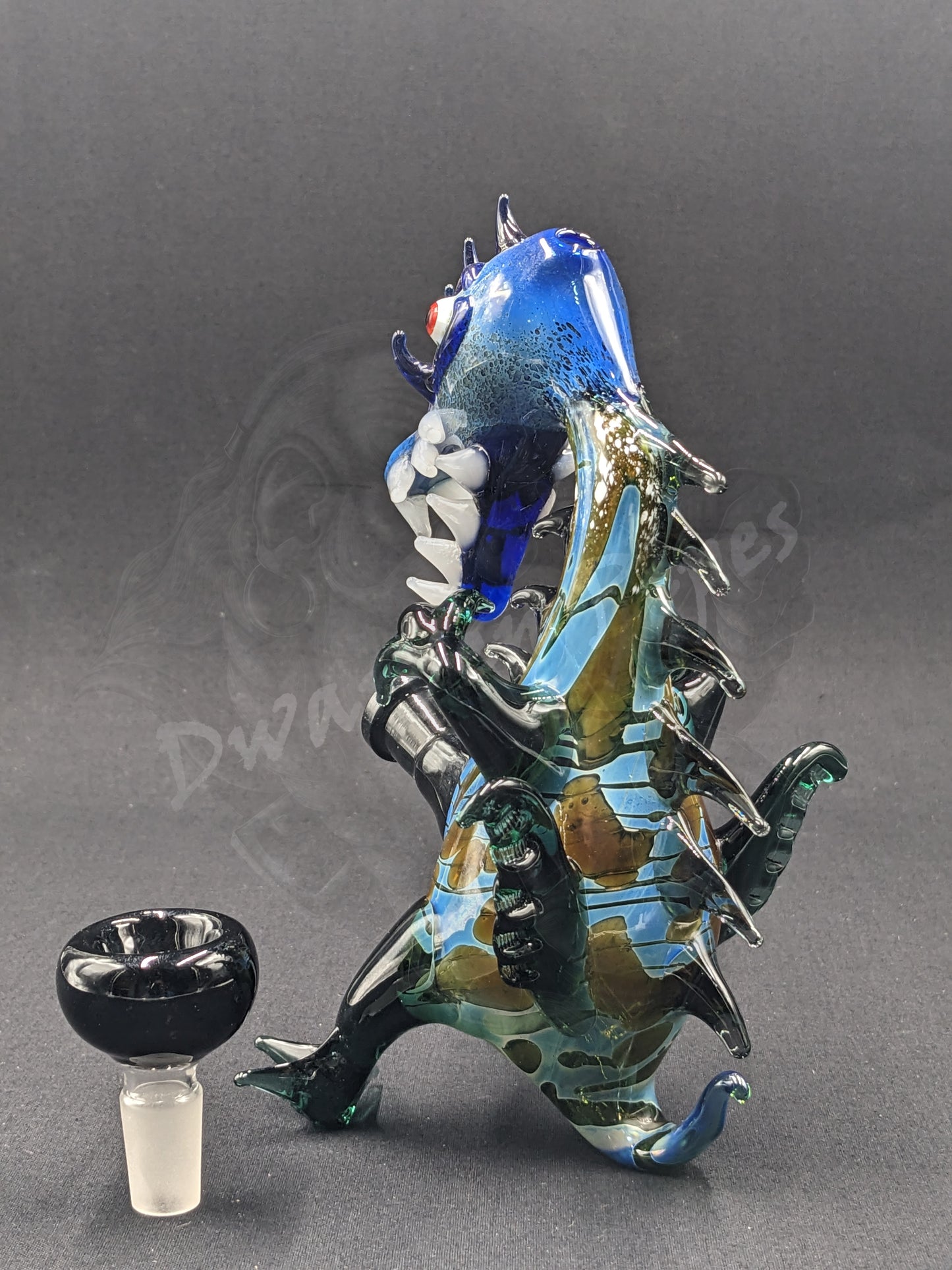 6.5" Glass Water Pipe Bong Monster Collection 49