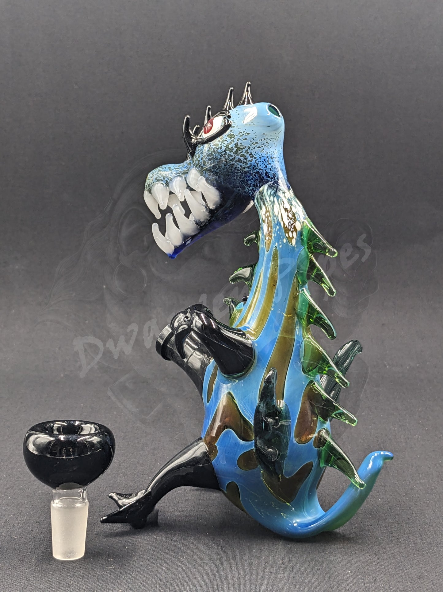 6.5" Glass Water Pipe Bong Monster Collection 52