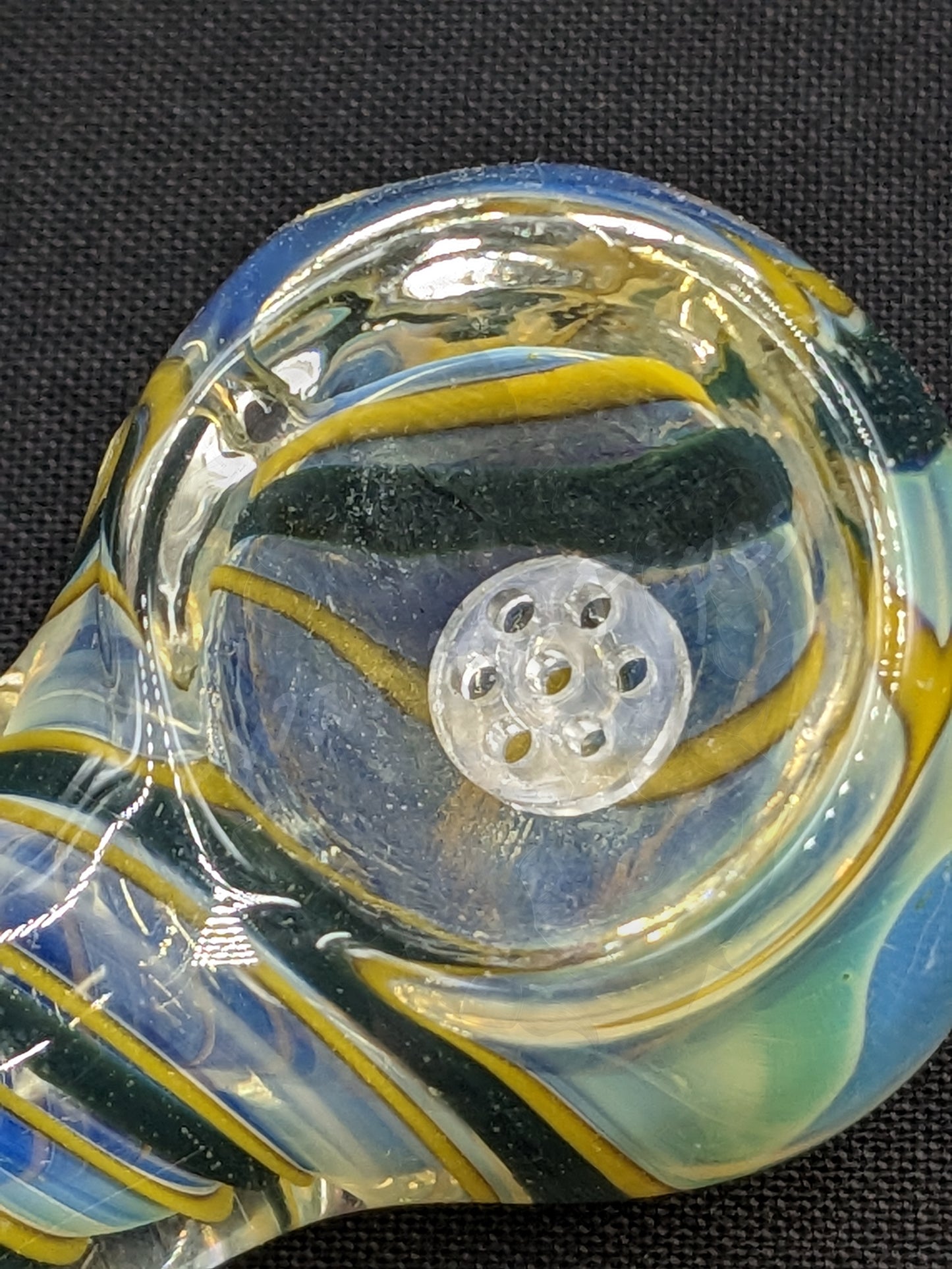 10X Honeycomb Glass Screens with 7 holes - 8mm