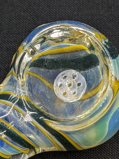 10X Honeycomb Glass Screens with 7 holes - 8mm