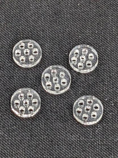 10X Honeycomb Glass Screens with 7 holes - 8mm