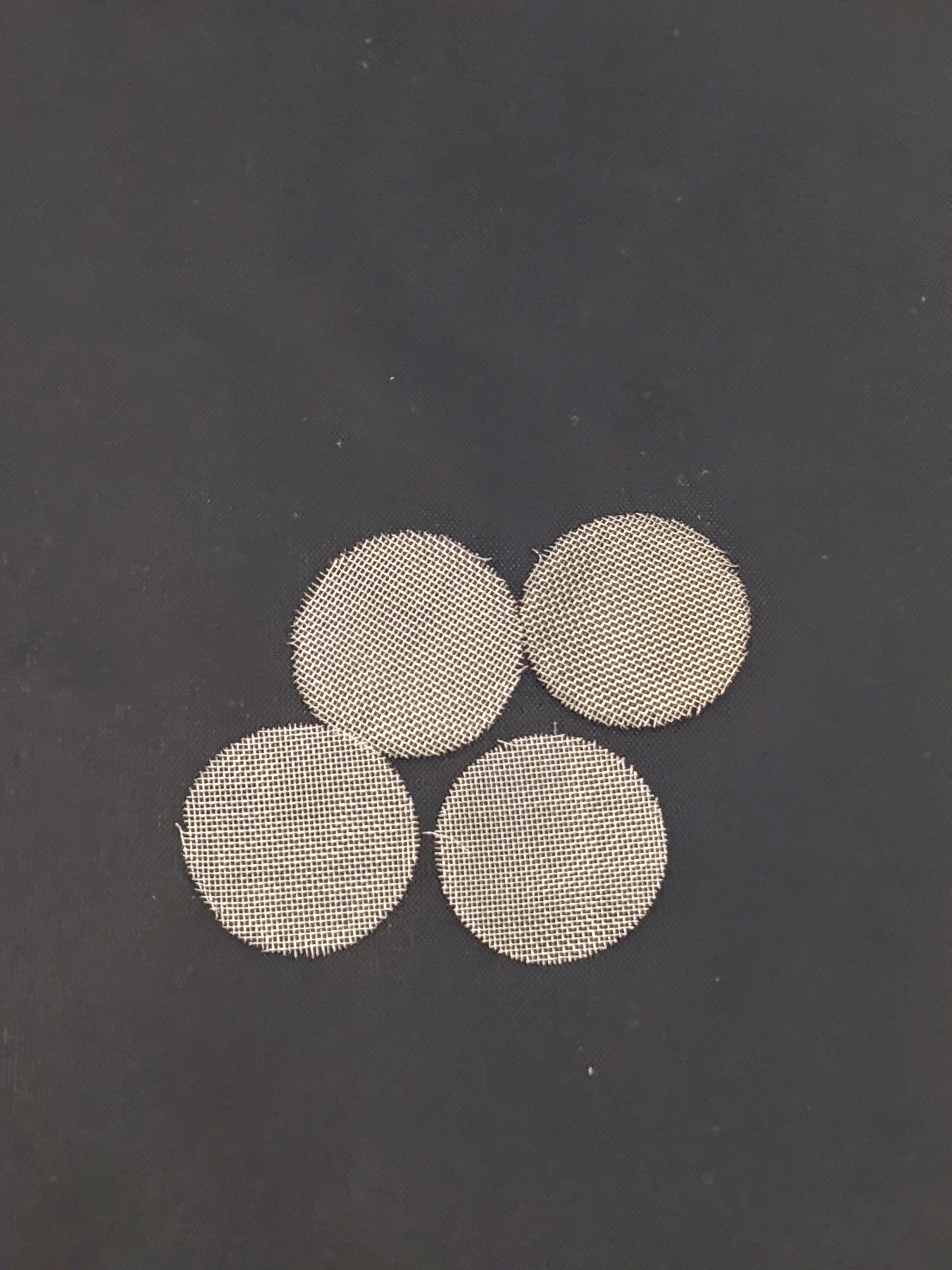 50 Screens: Silver Stainless Steel Filters / Screens