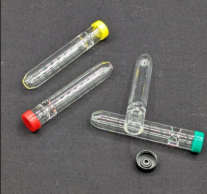 2 Pack: 2.75" Glass One Hitter With Cap