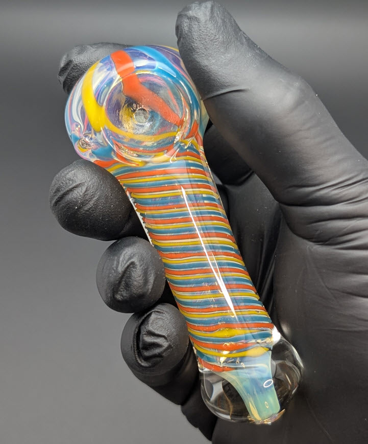 2 Pack of 3"-4" Glass Spoon Pipes