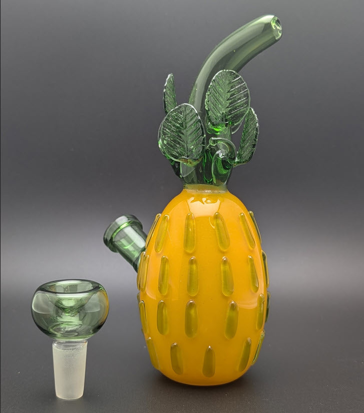 5.5" Glass Water Pipe Bong Pineapple