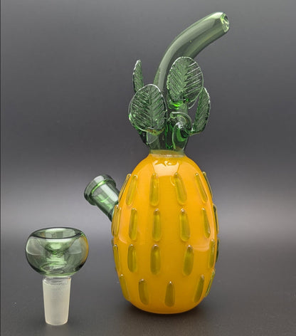5.5" Glass Water Pipe Bong Pineapple