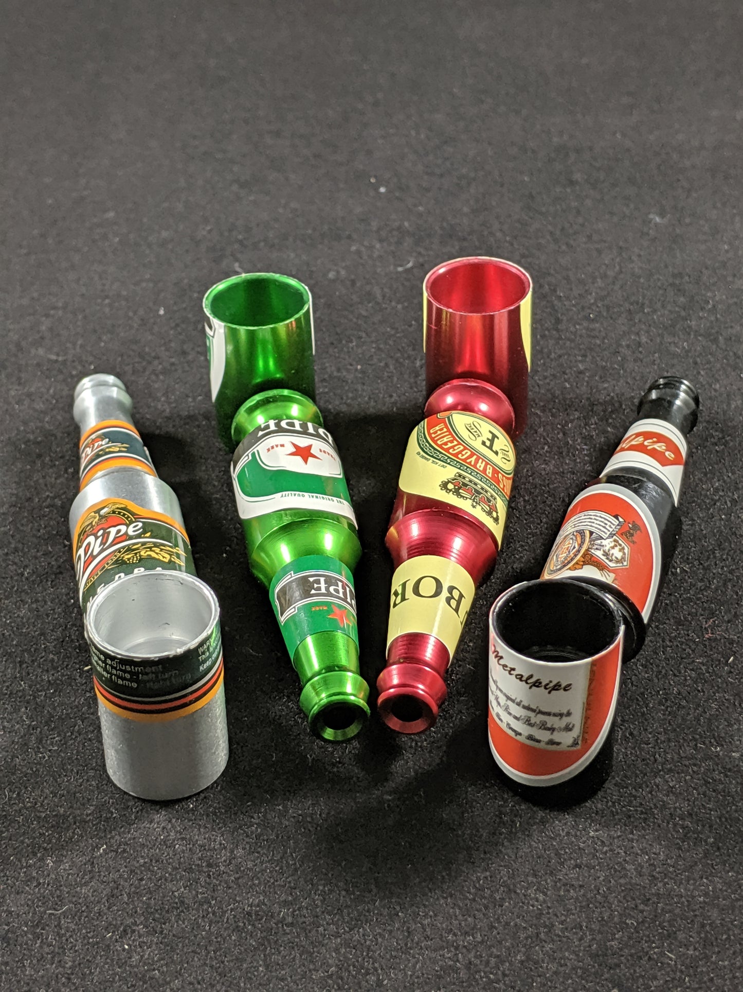 3 Pack: 2.5" Metal Spoon Mini Beer Bottle