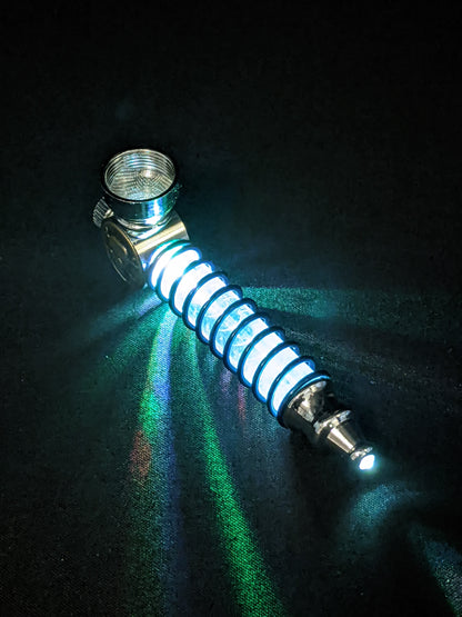 3.75" Metal Spoon LED Skull + 5 FREE Screens! 001