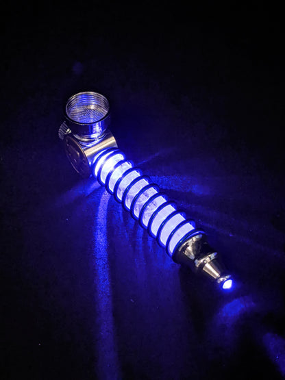 3.75" Metal Spoon LED Skull + 5 FREE Screens! 001