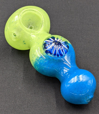 4" Glass Spoon Eye Style G/B