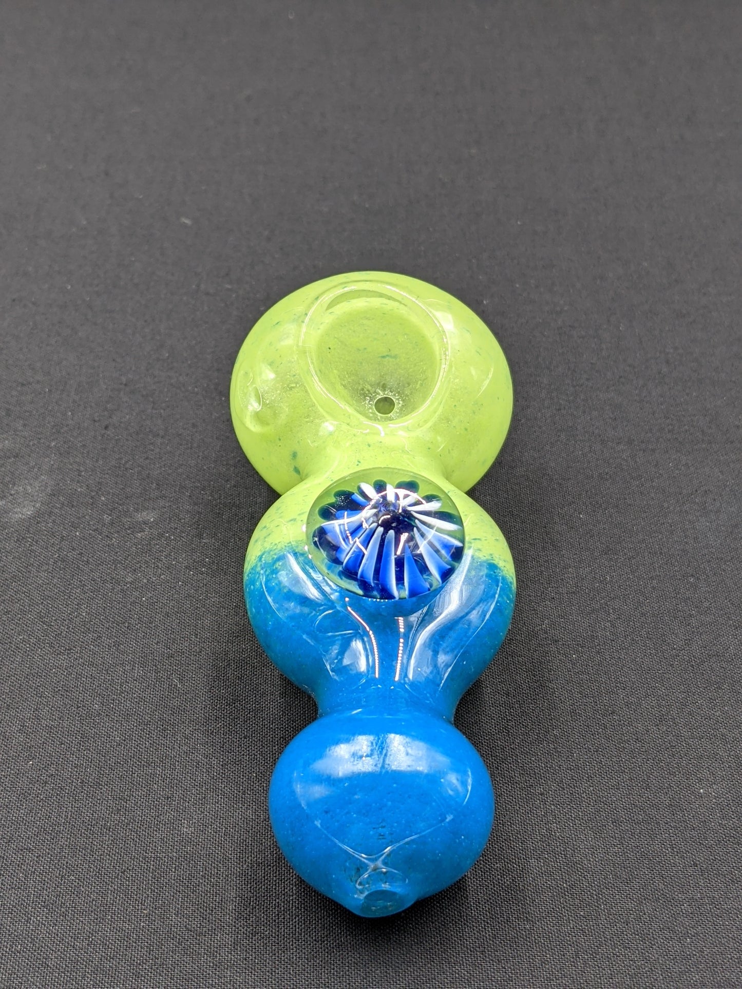 4" Glass Spoon Eye Style G/B