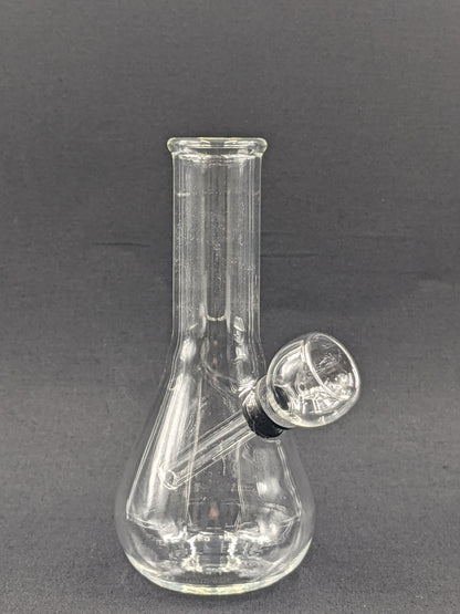 5" Glass Water Pipe Bong Clear Beaker