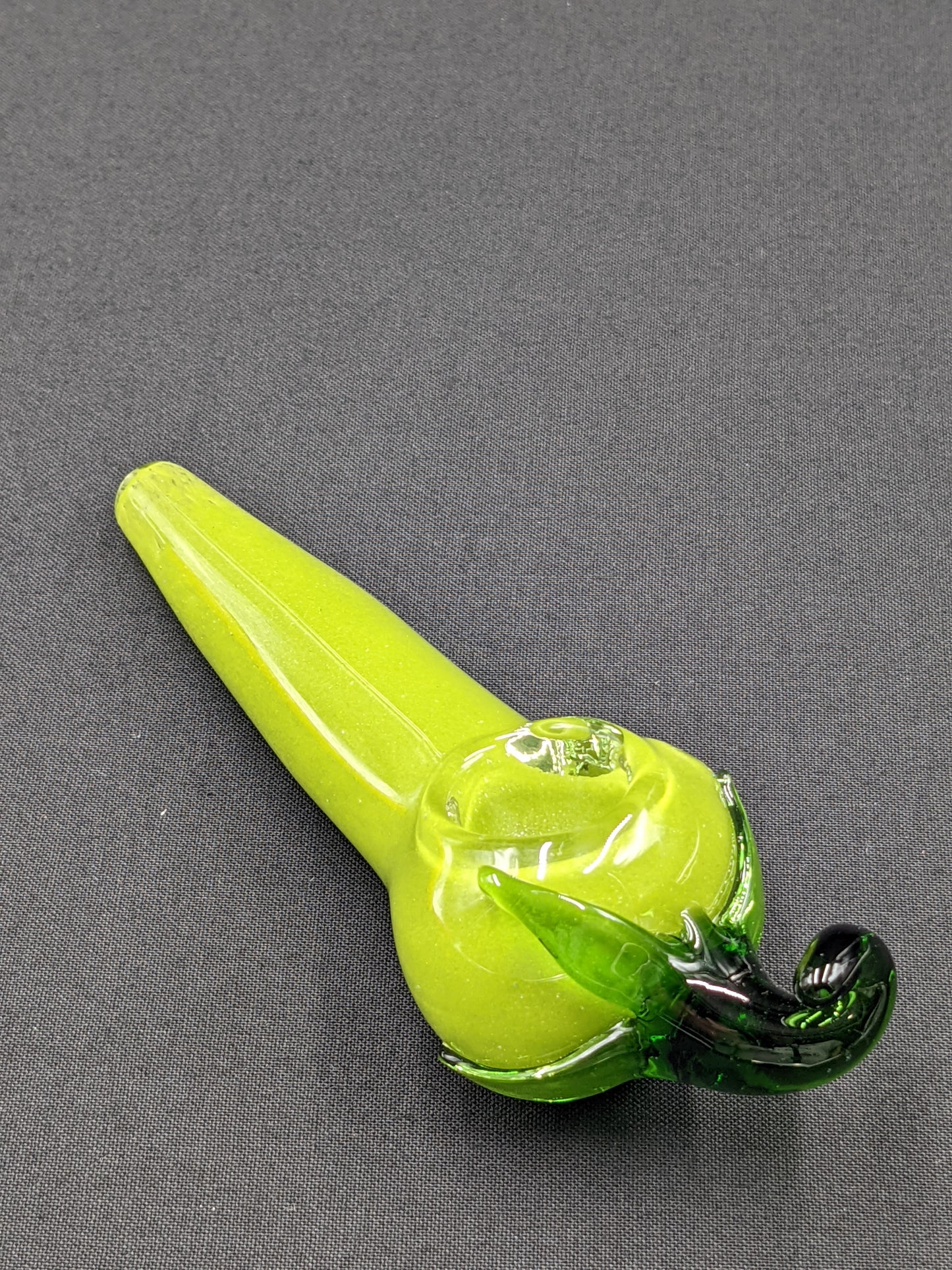 5" Glass Spoon Pepper GR