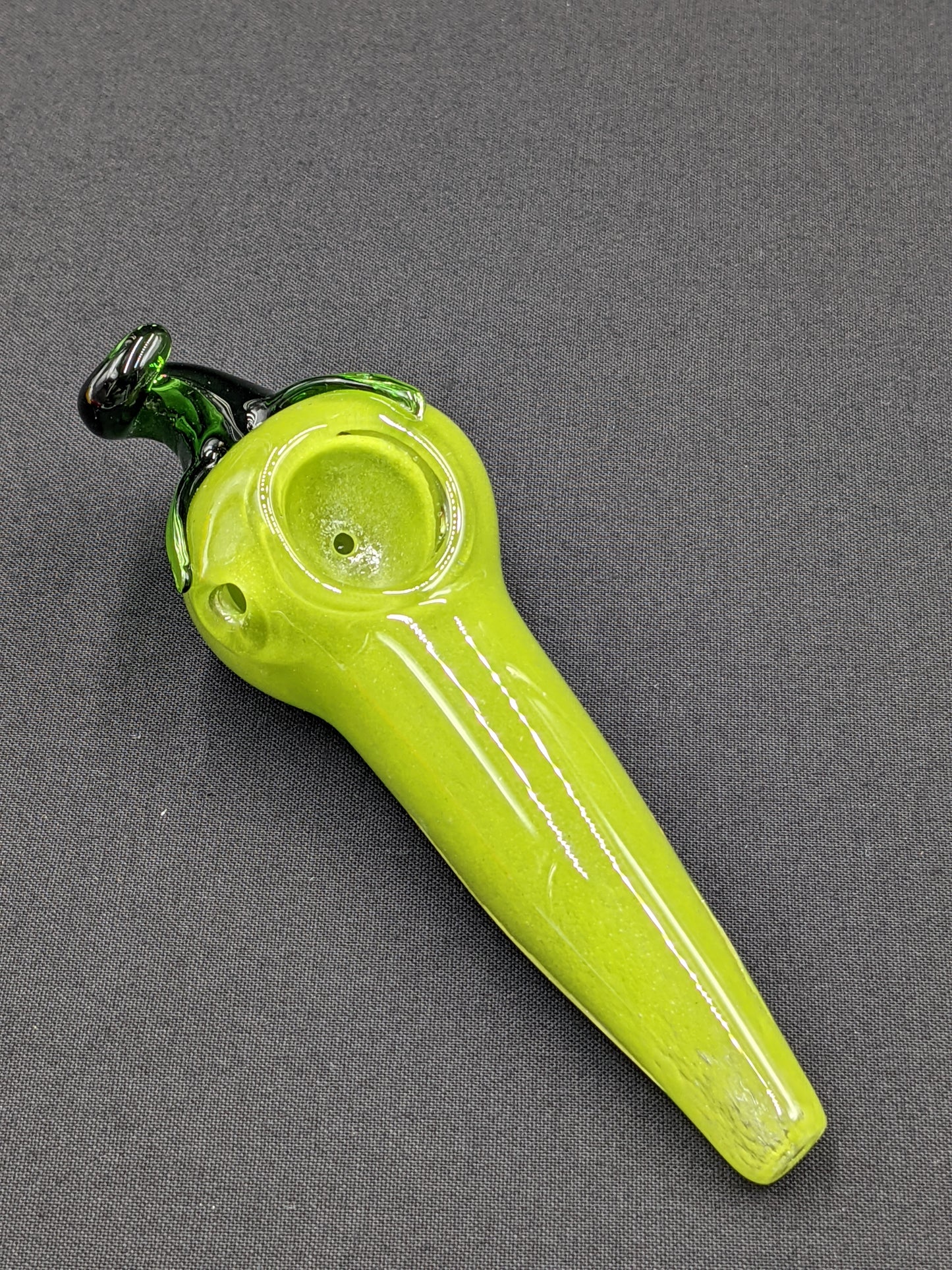 5" Glass Spoon Pepper GR