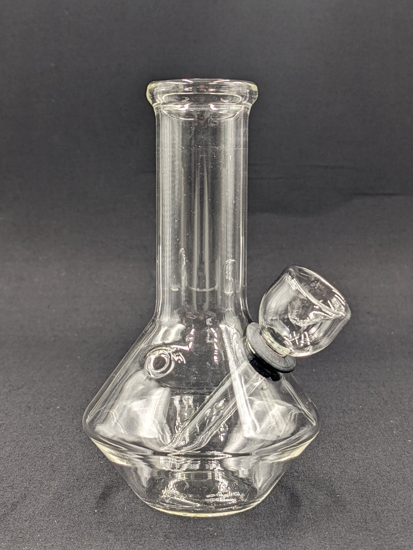 5" Glass Water Pipe Bong UFO Clear