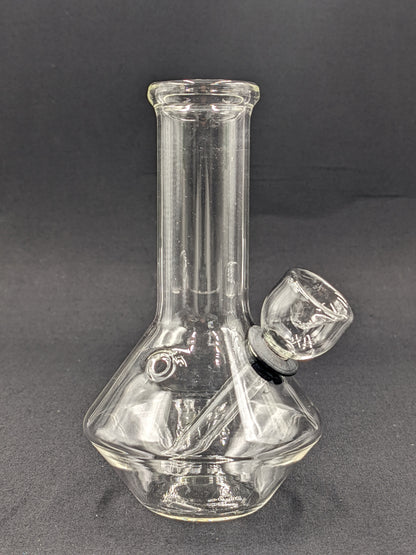 5" Glass Water Pipe Bong UFO Clear
