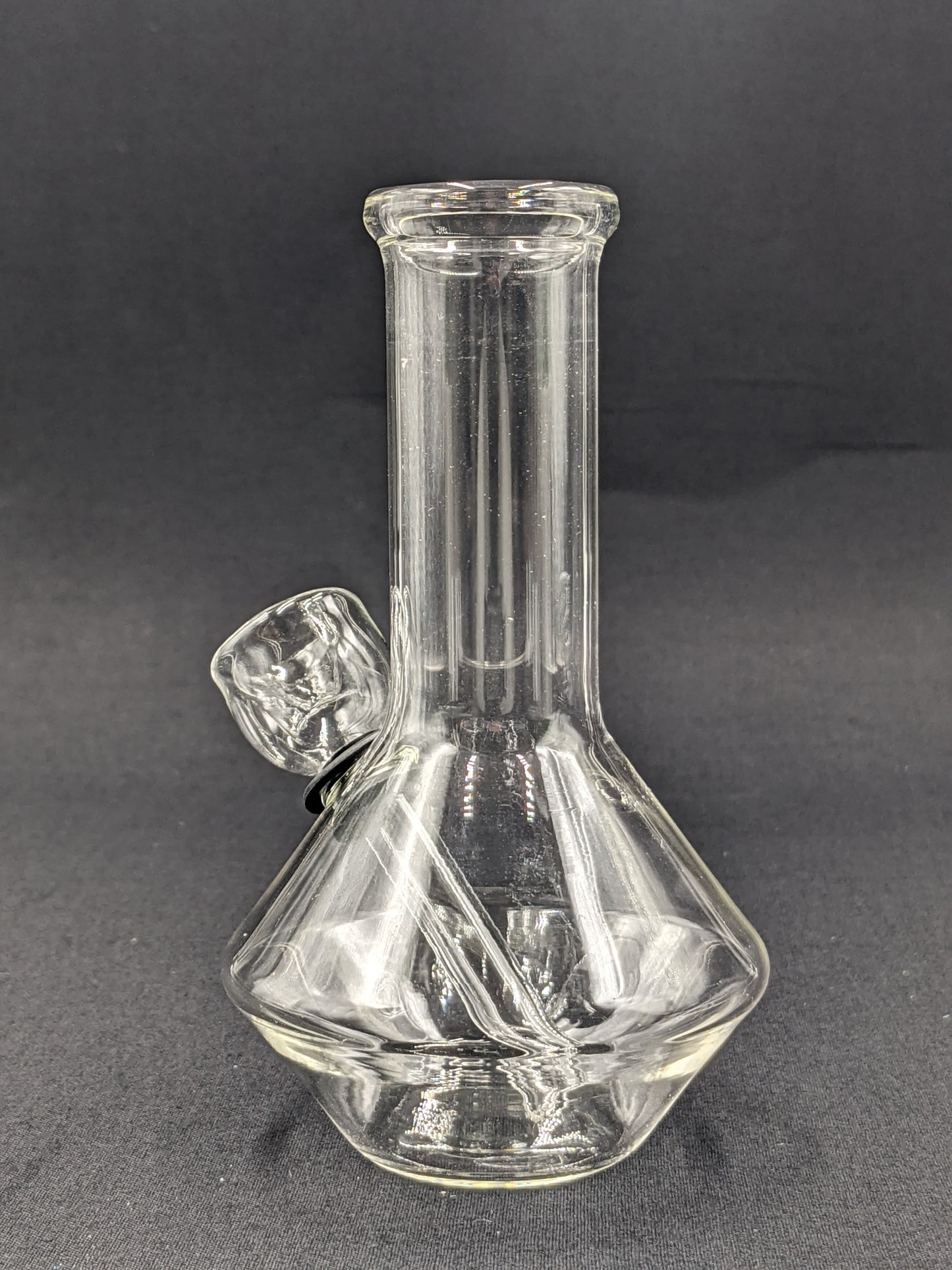 5" Glass Water Pipe Bong UFO Clear