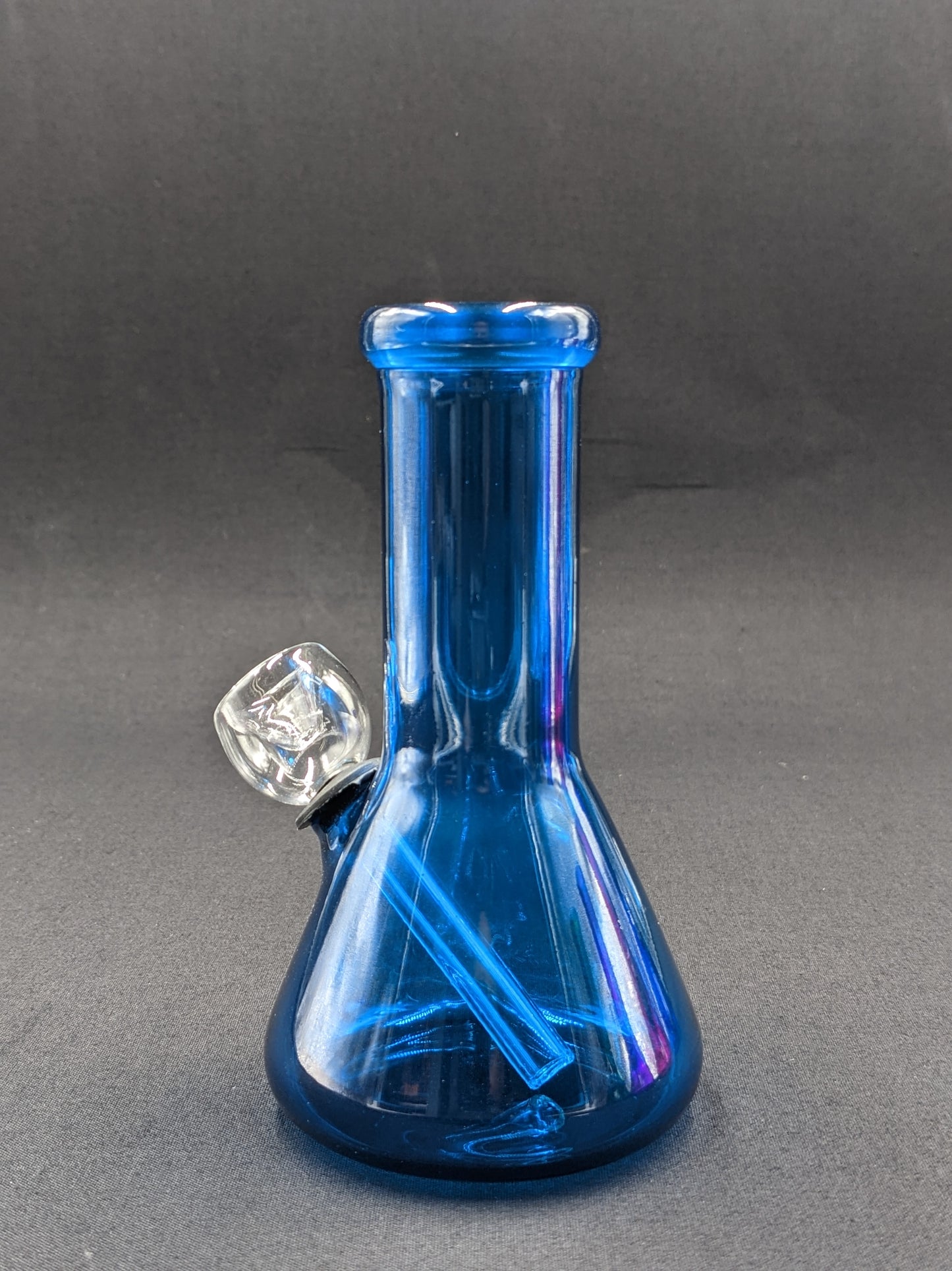 5" Glass Water Pipe Bong Sky Beaker