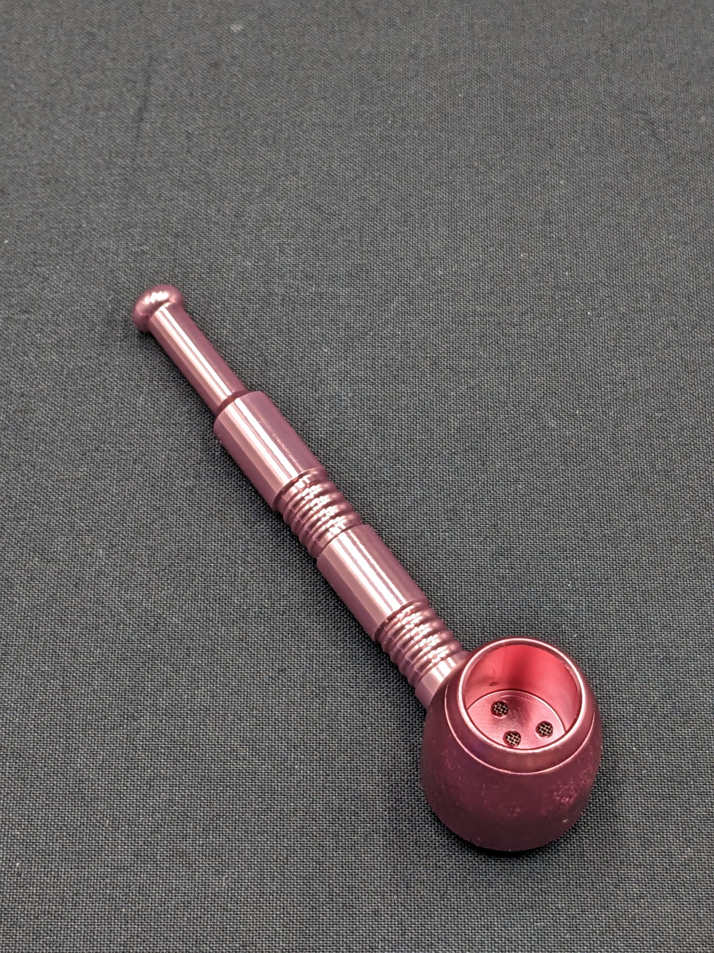 4" Metal Spoon + 5 FREE Screens! Pink
