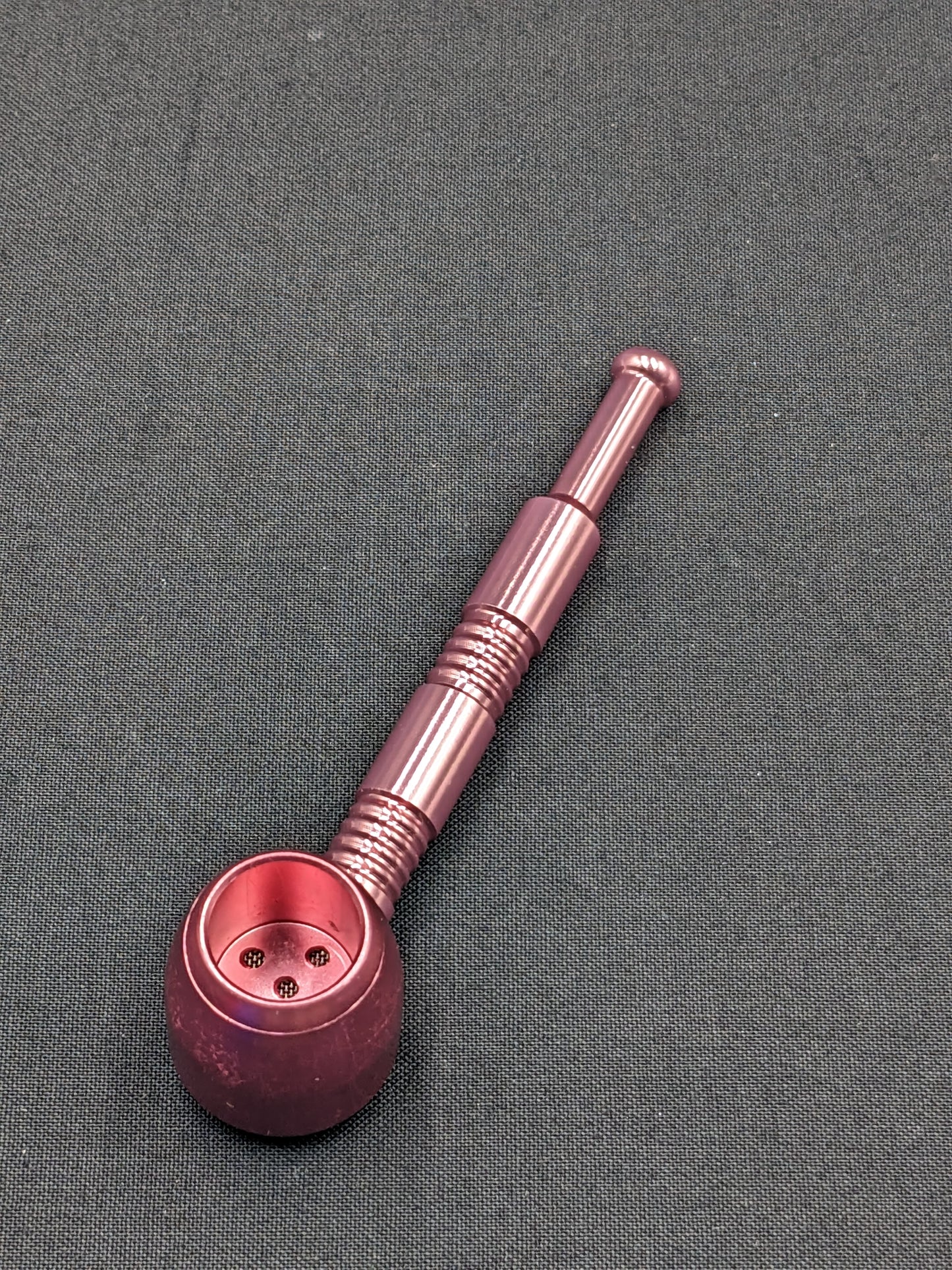 4" Metal Spoon + 5 FREE Screens! Pink