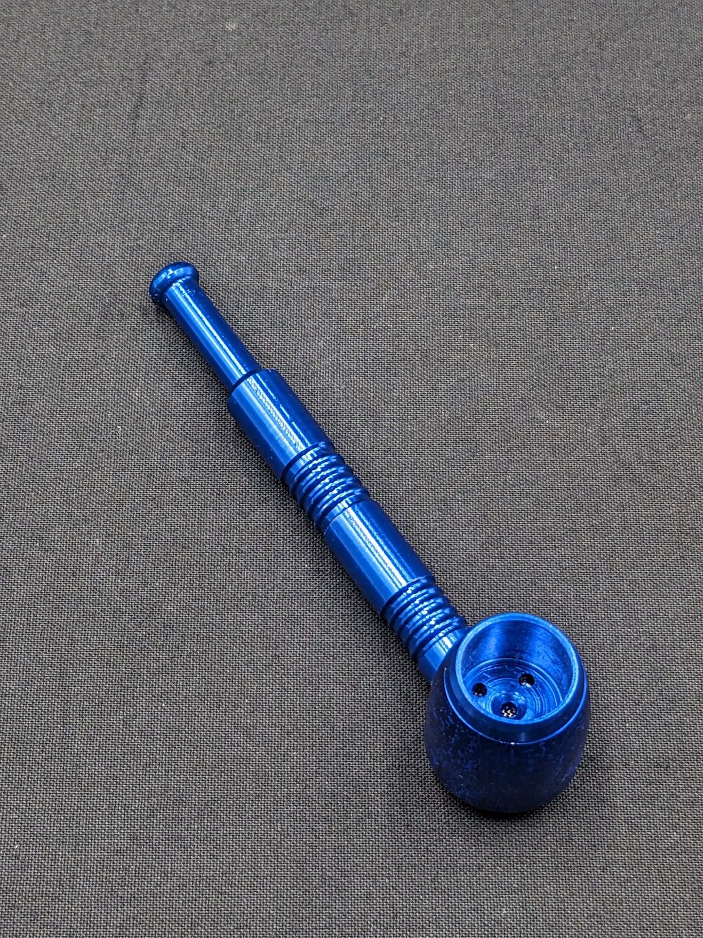 4" Metal Spoon + 5 FREE Screens! Blue