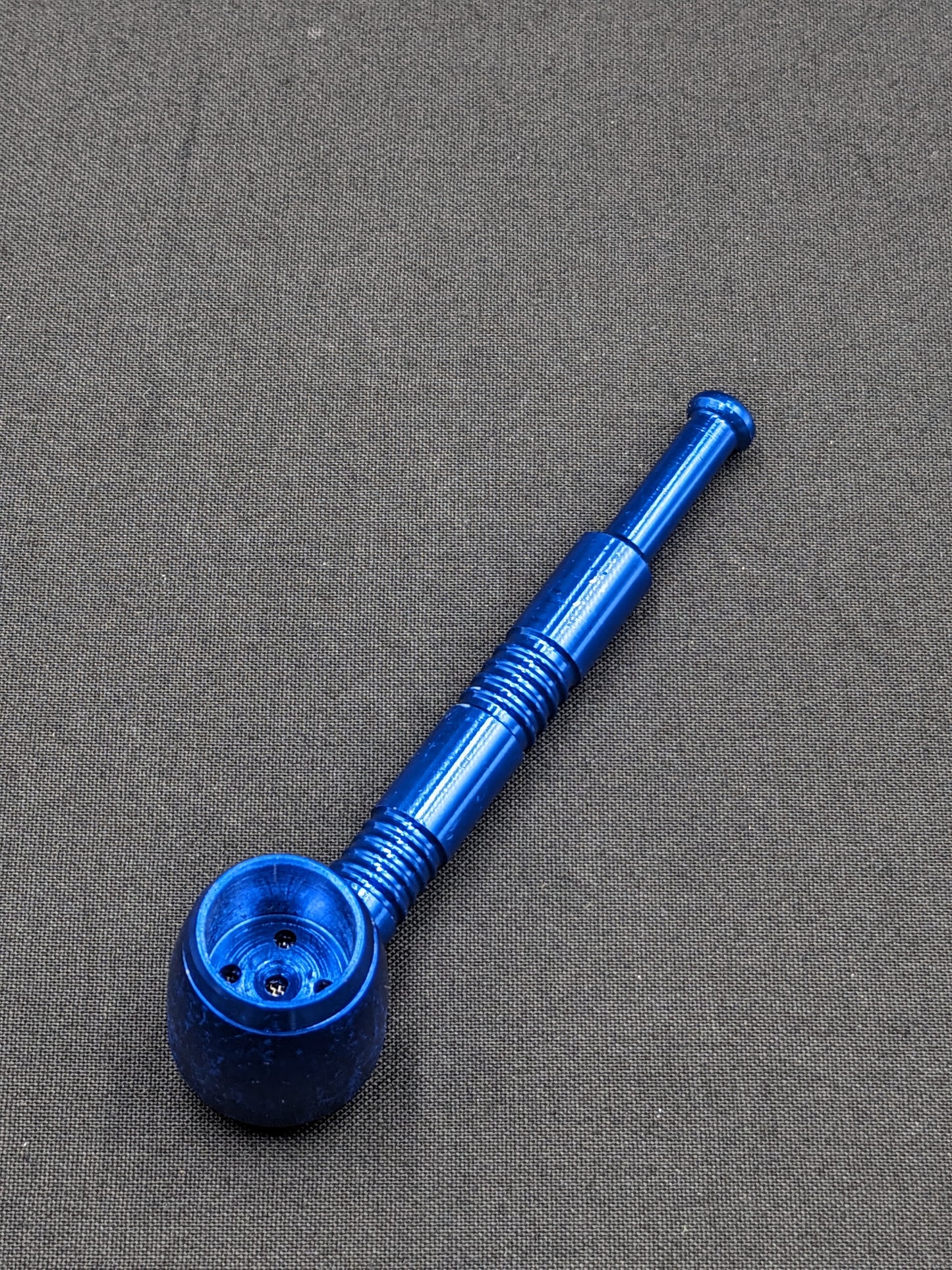 4" Metal Spoon + 5 FREE Screens! Blue