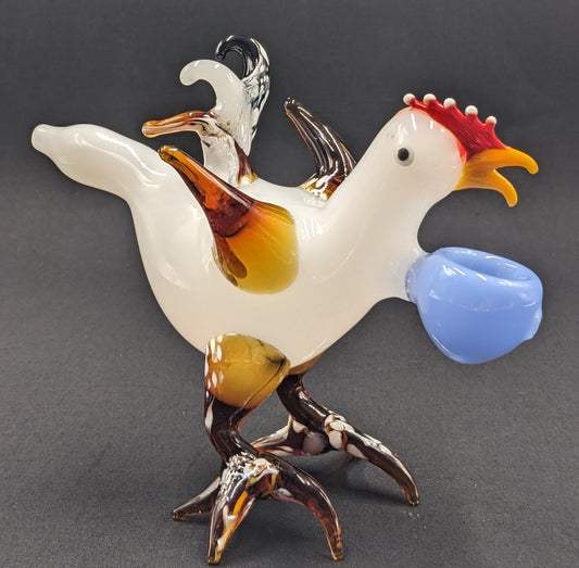 5.5" Glass Bowl Crazy Chicken Collection 14
