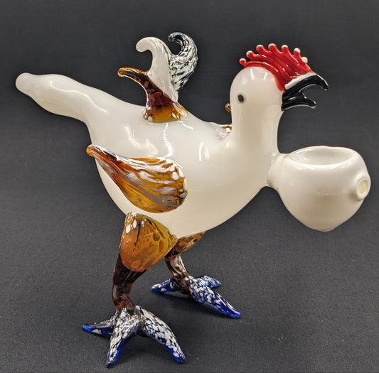 5.5" Glass Bowl Crazy Chicken Collection 18
