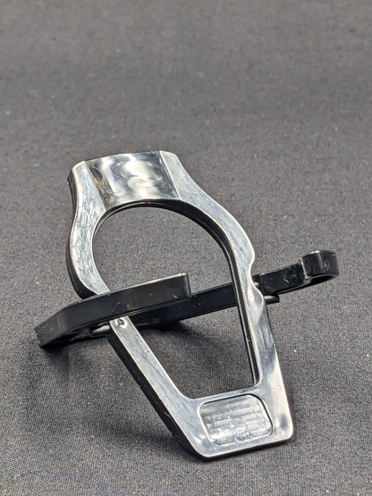 10 Pack - Plastic Black Foldable Smoking Tobacco Pipe Stand Holder