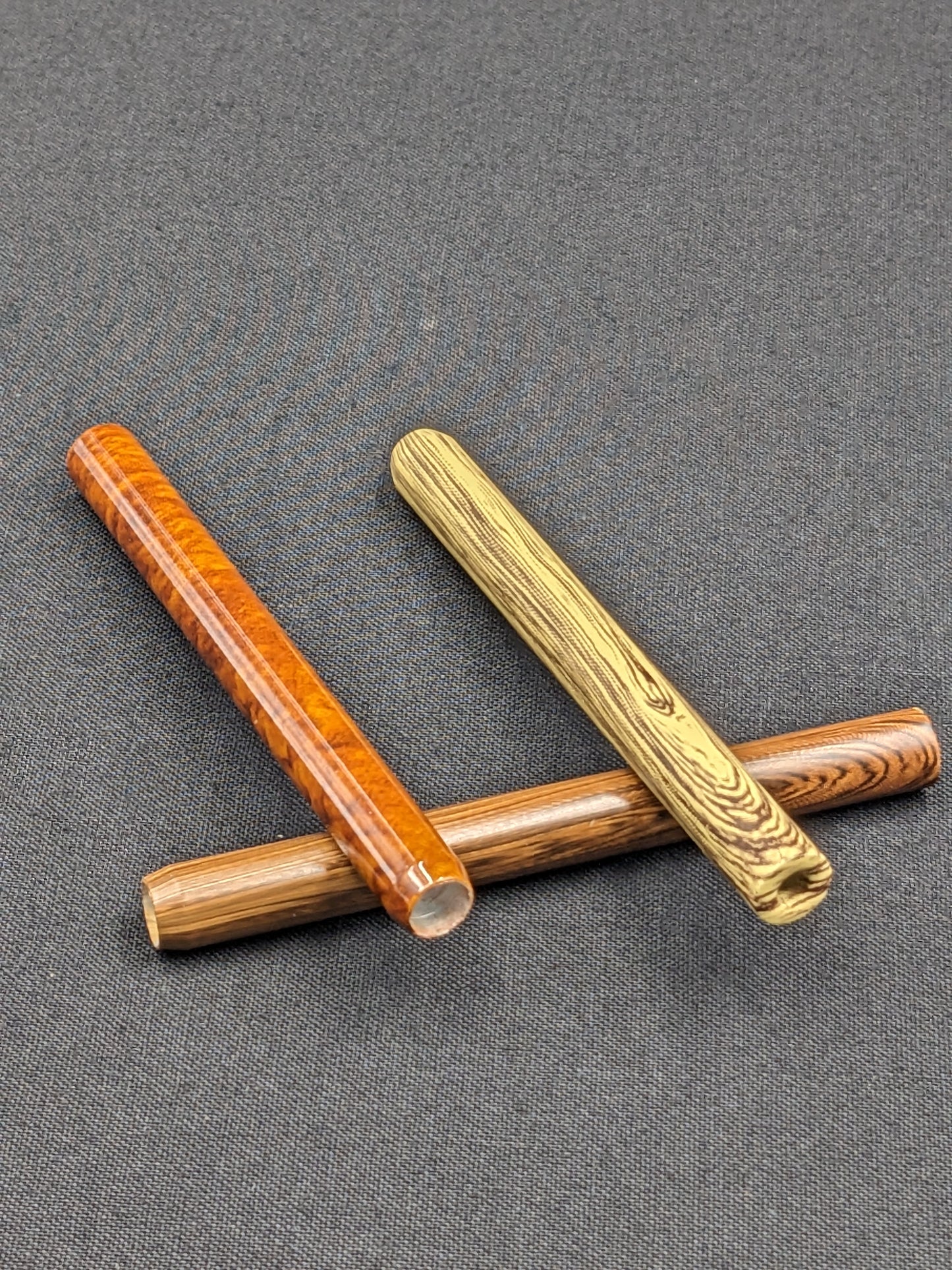 2 Pack: 3" Metal One Hitter (Wood Look)