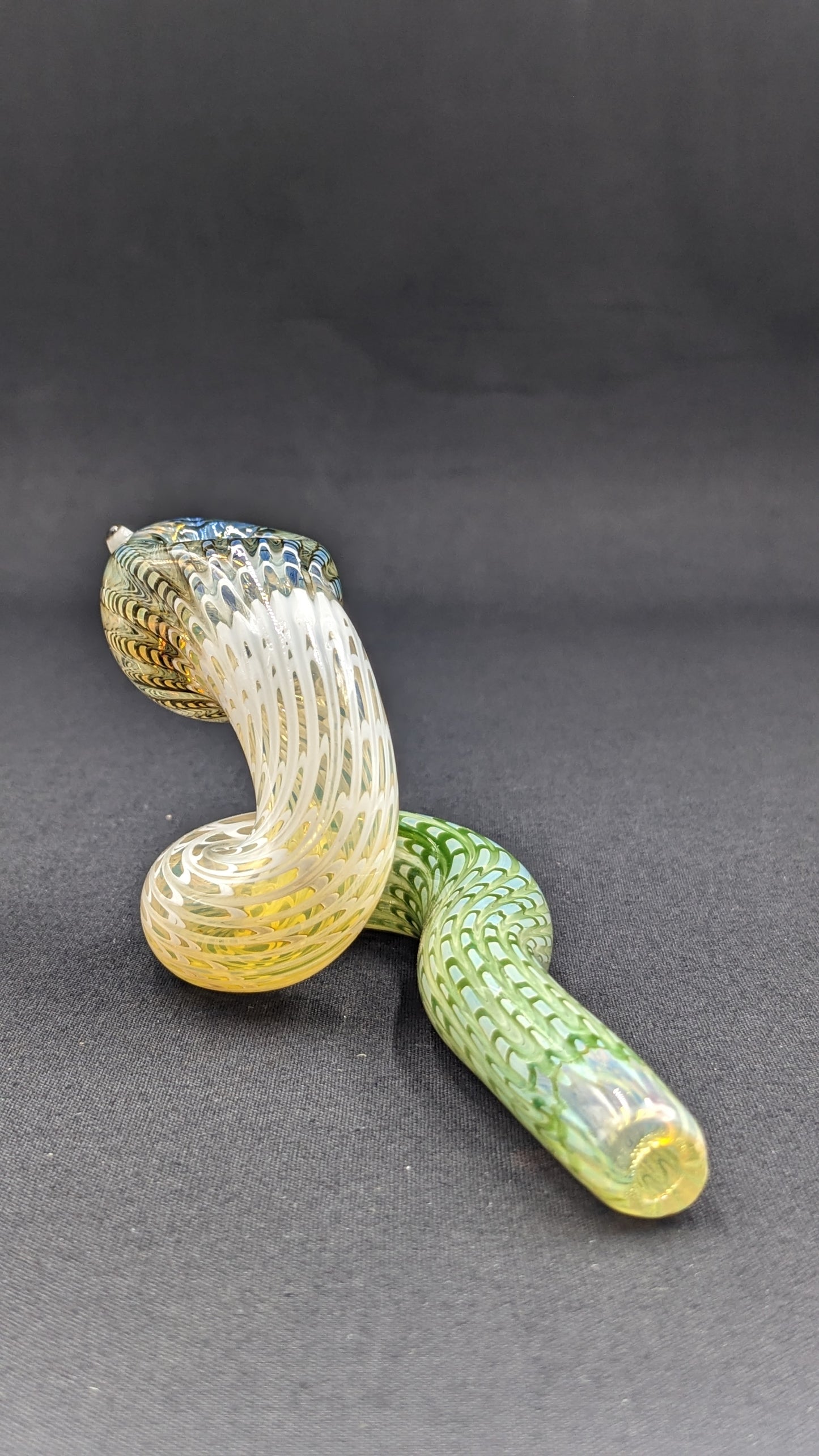 5.5" Snake Glass Bowl Pipe BH
