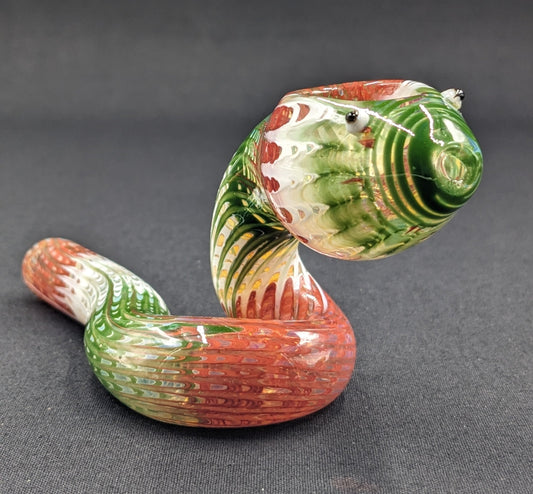 5.5" Snake Glass Bowl Pipe GWR