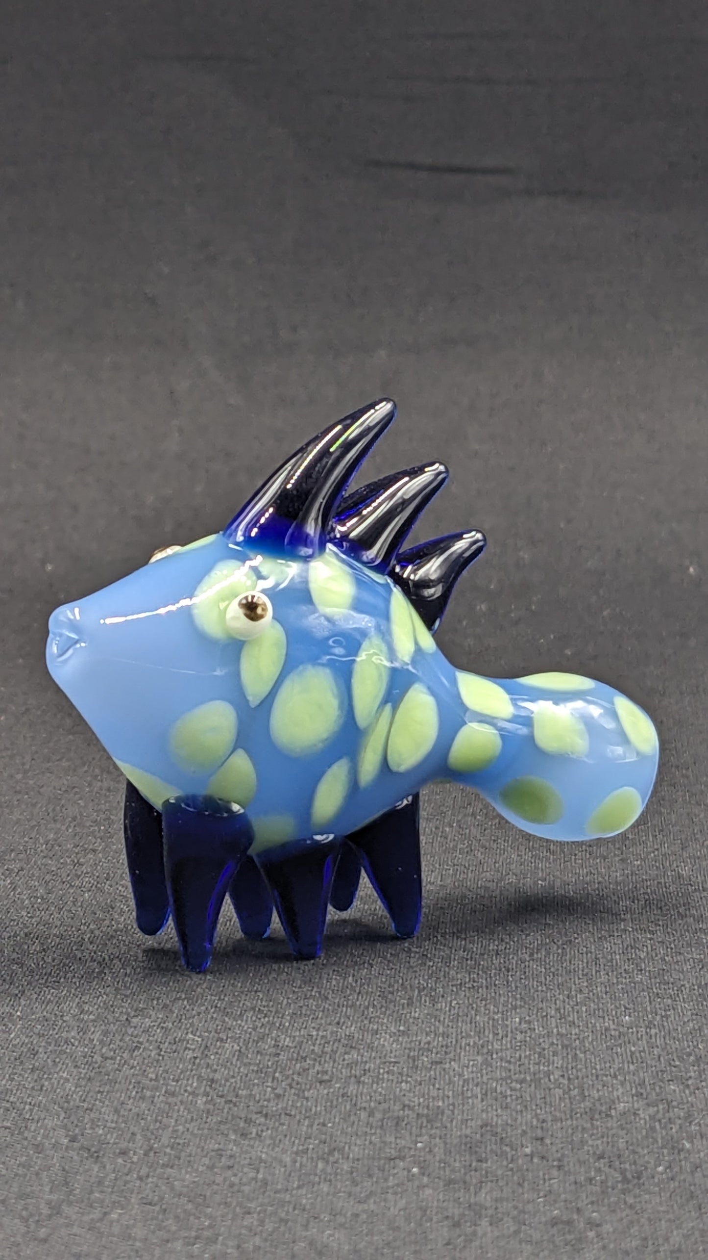 3" Glass One Hitter Fish 3C