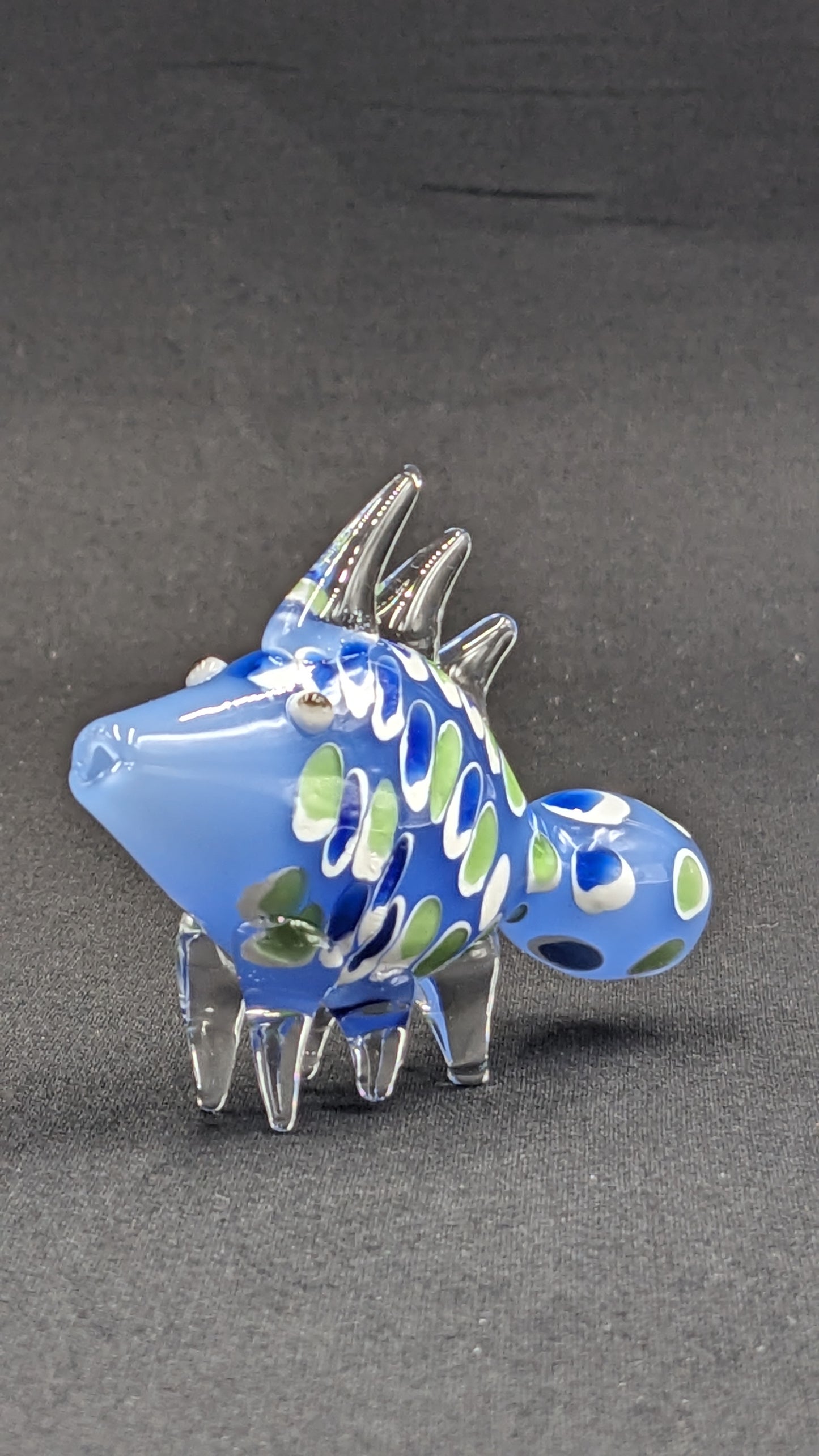 3" Glass One Hitter Fish 3J