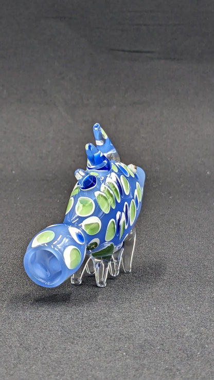 3" Glass One Hitter Fish 3J