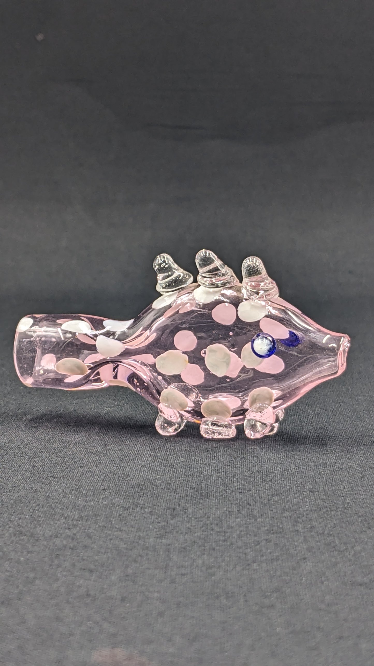 3" Glass One Hitter Fish CP