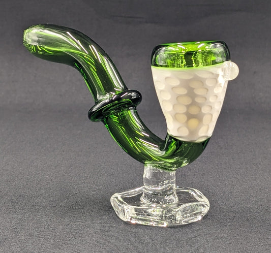 4.5" Glass Sherlock Pipe w/ Attached Stand GW