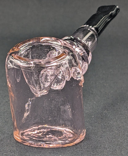 5.25" Glass Spoon Hammer Pink