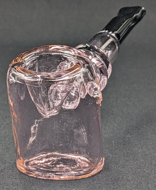 5.25" Glass Spoon Hammer Pink