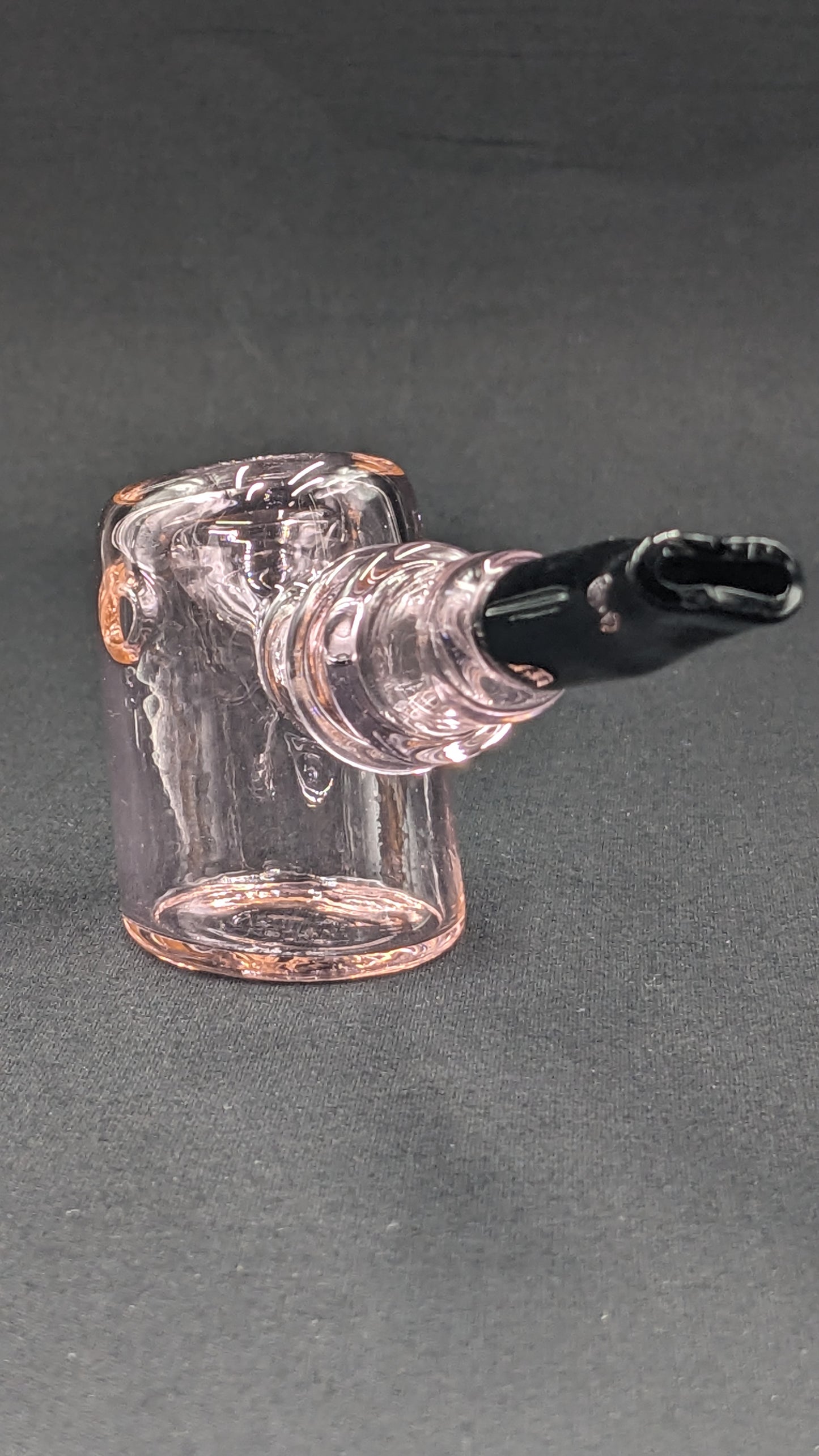 5.25" Glass Spoon Hammer Pink
