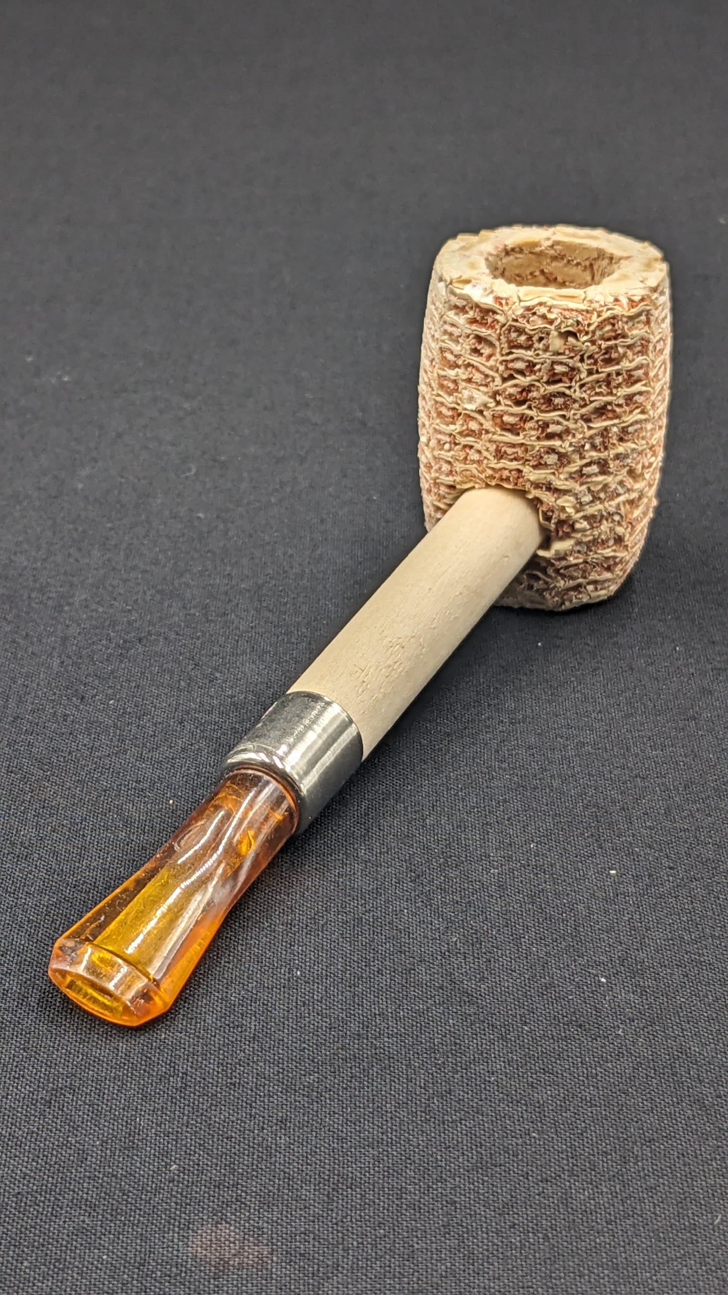 5" Classic Corn Cob Pipe with 5 Free Screens 030