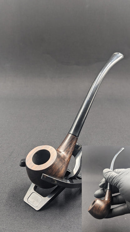6.75" Wood Sherlock Pipe WD15