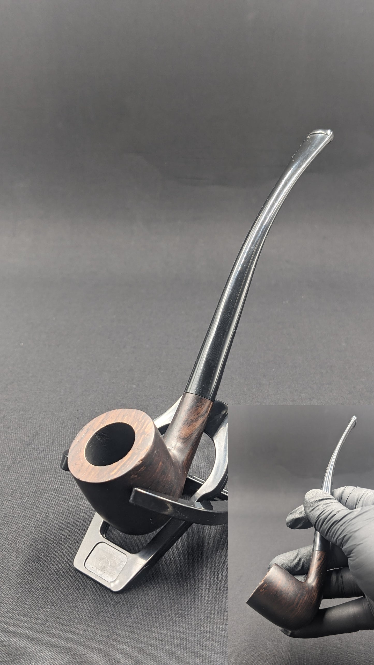 6.75" Wood Sherlock Pipe WD16