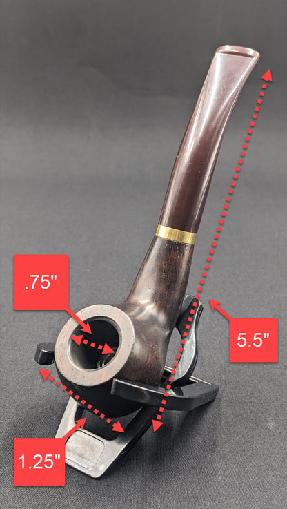 5.5" Wood Sherlock Pipe WD08