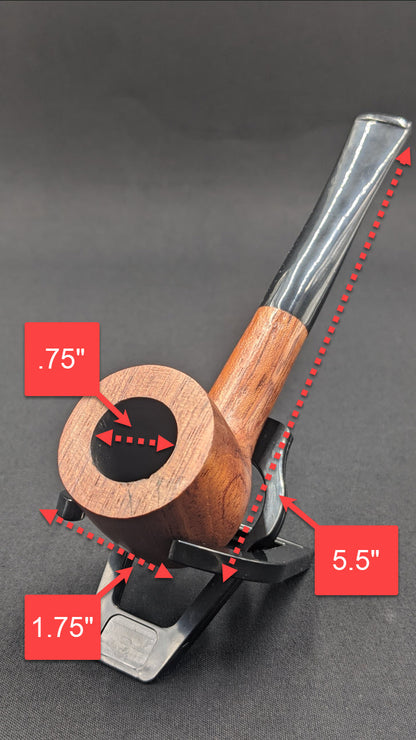 5.5" Wood Sherlock Pipe WD12