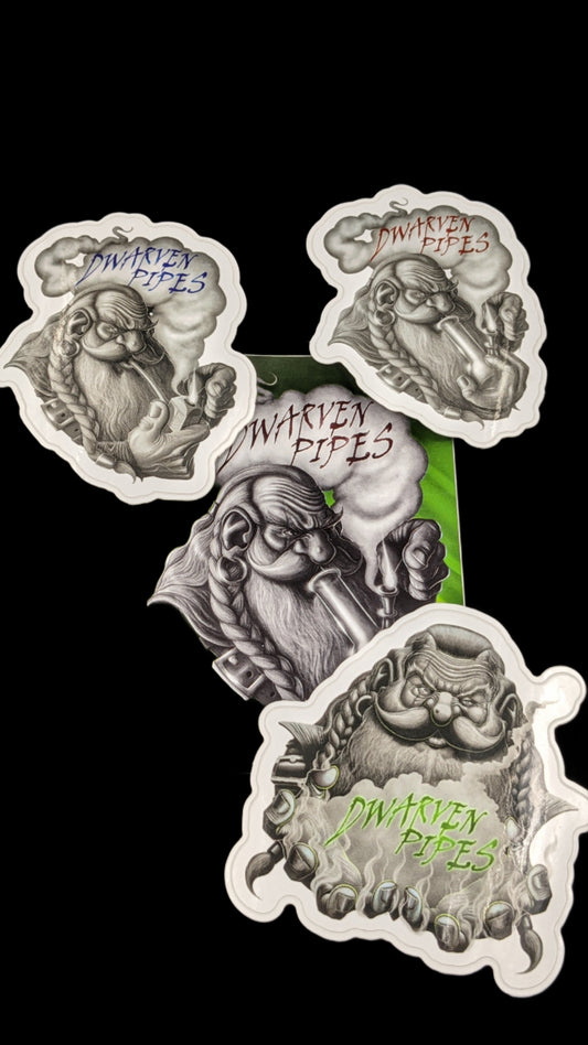 Glossy Sticker Logo Set of 4! 05