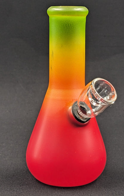 5" Glass Water Pipe Bong Rasta