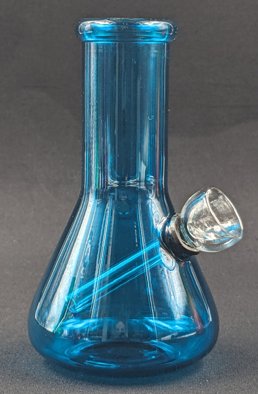 5" Glass Water Pipe Bong Sky Beaker