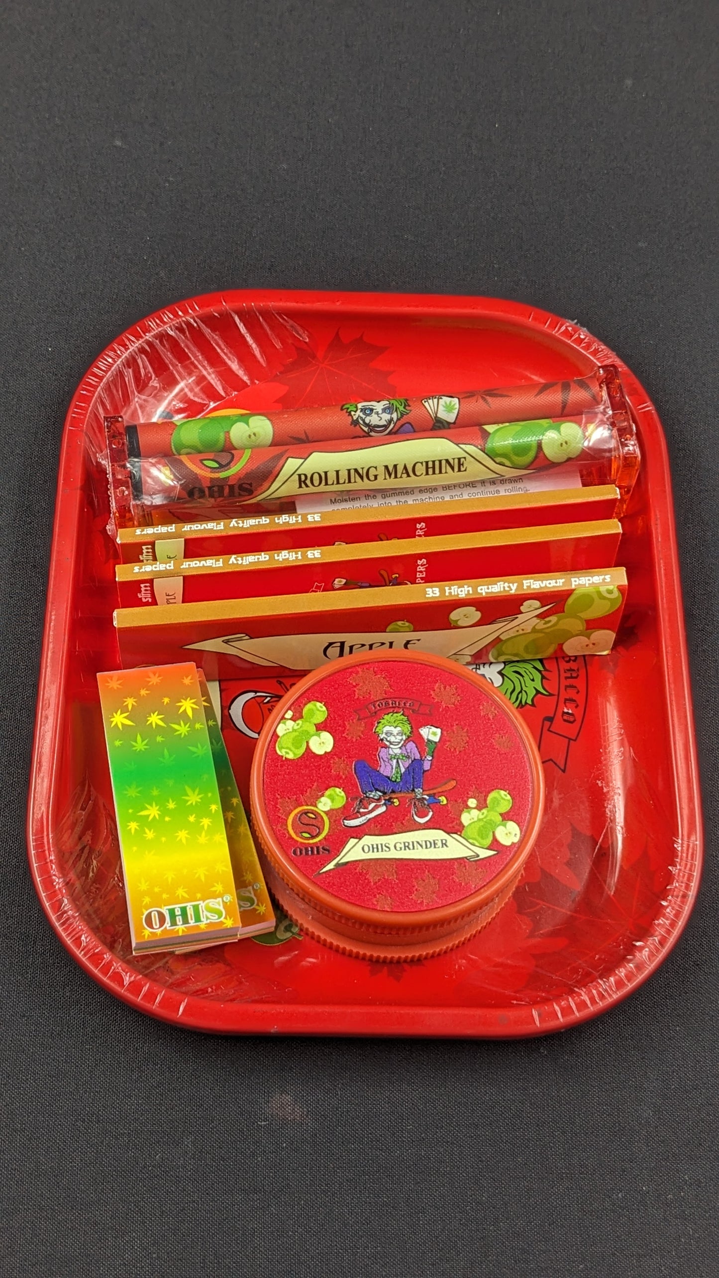 8 Piece Rolling Combo Set Apple
